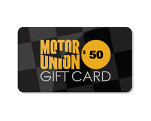Load image into Gallery viewer, MOTOR UNION GIFT CARD